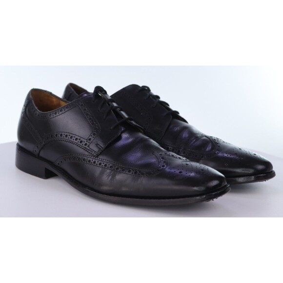 Cole Haan Men\'s Wingtip Brogue Dress Shoes Size 11.5 M Leather Black C07964 main image 11